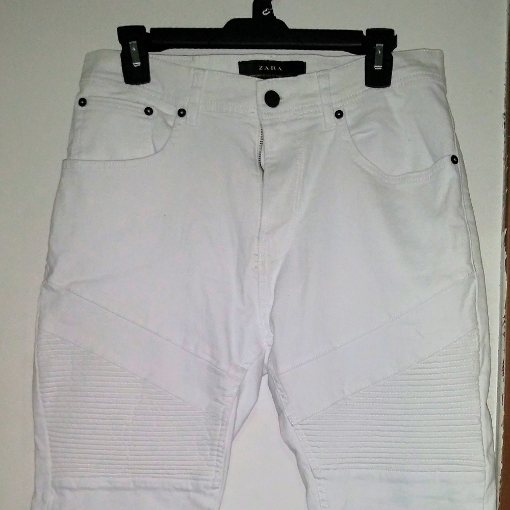 Zara white Jeans XL (16-18)